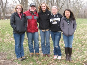 State Participants (L to R): Rachel Heatwole, Chandler Fisher, Madison Sogge, Hannah Lindgren, Wynn Tan.