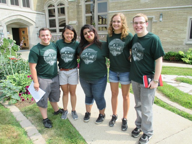 Sean Finn, Wynn Tan, Dayanna Carrera, Madison Sogge, and Chandler Fisher