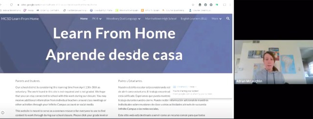 Learn from Home vidoes WEB